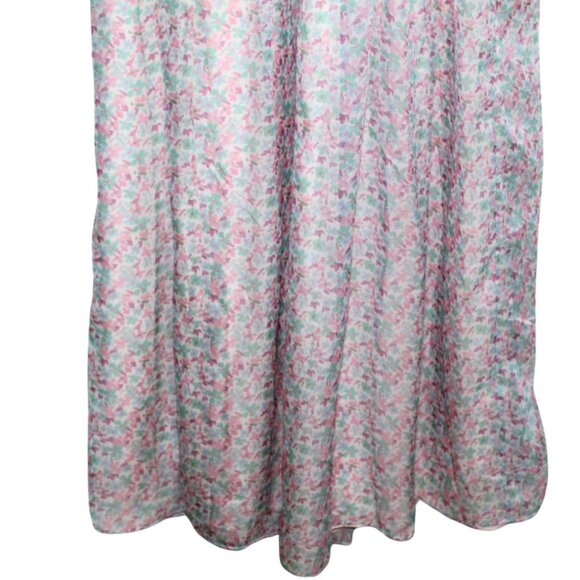 Lovers and Friends women's dress size S floral print cross back slit Deacon gown - Picture 7 of 12